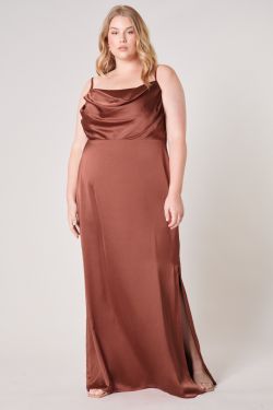Charisma Cowl Neck Maxi Dress Curve