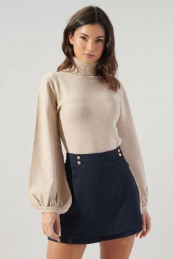 Find Your Love Turtleneck Sweater - OATMEAL