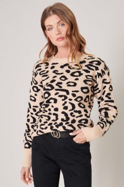 Mila Leopard Sweater - LEOPARD