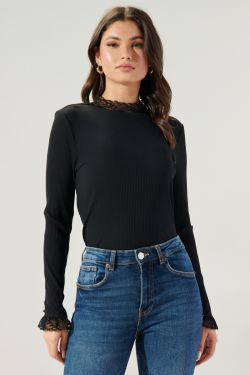 She's a Mystery Ribbed Knit Top
