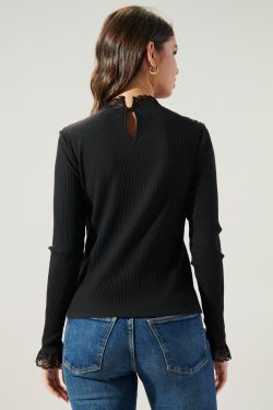 She's a Mystery Ribbed Knit Top