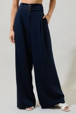 Camila Cole Wide Leg Belted Pants